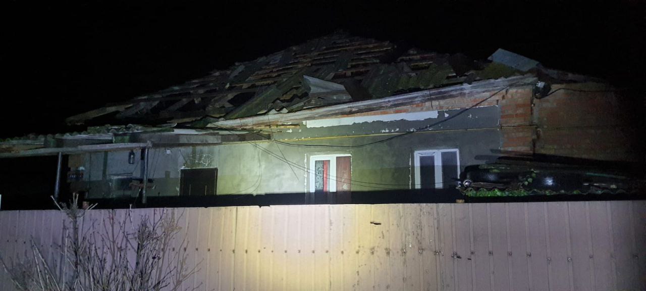 В Червоногригоріській ТГ пошкоджено п'ятнадцять житлових будинків