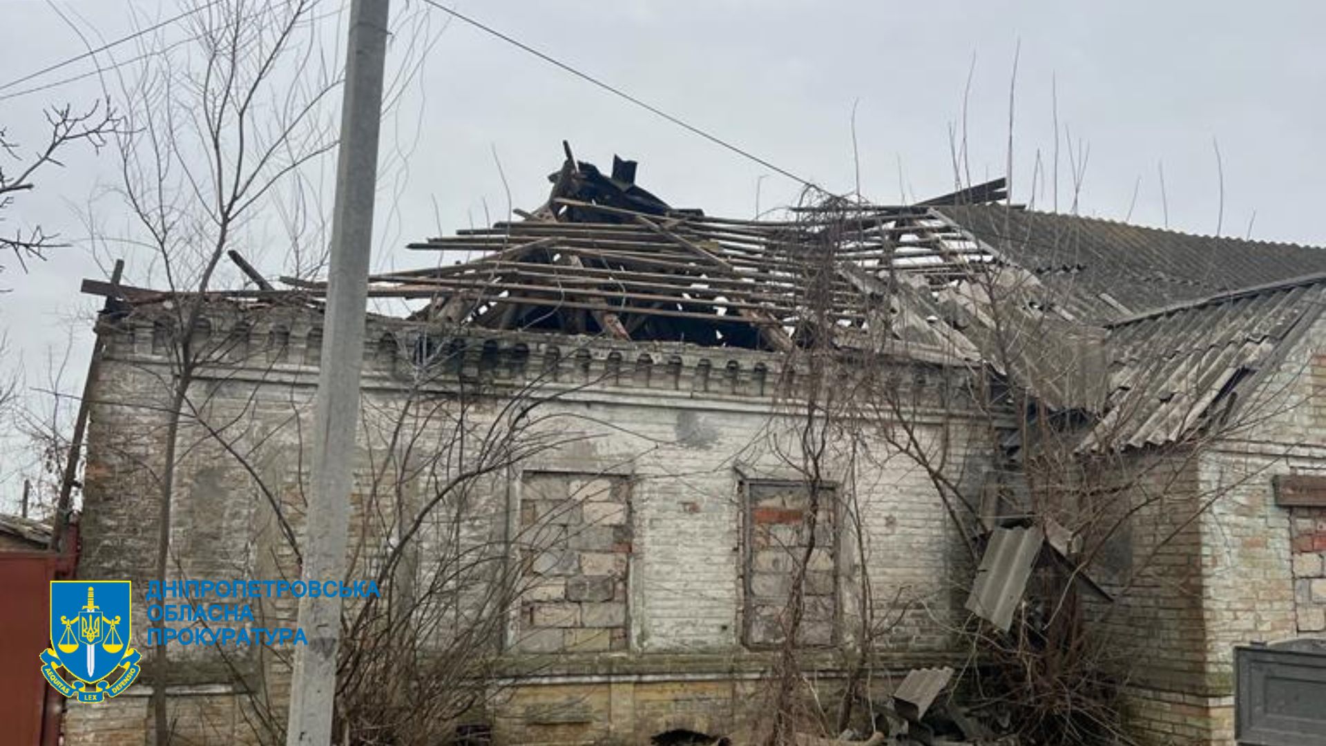 Photo evidence of enemy shelling of Nikopol