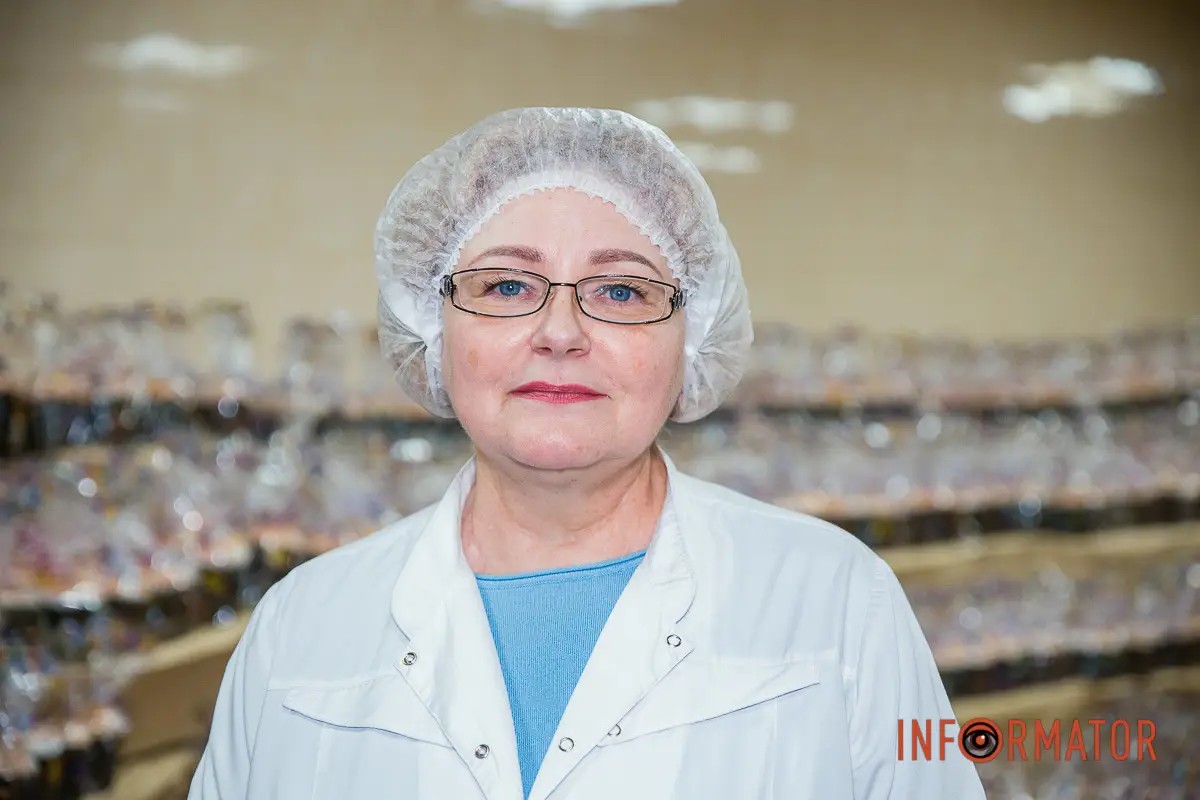 Начальниця відділу якості та безпечності харчової продукції фабрики "Квітень" Галина Ліннік