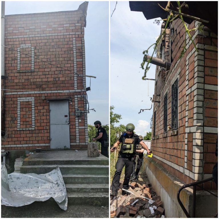 Russian troops attacked Nikopol and the district with drones