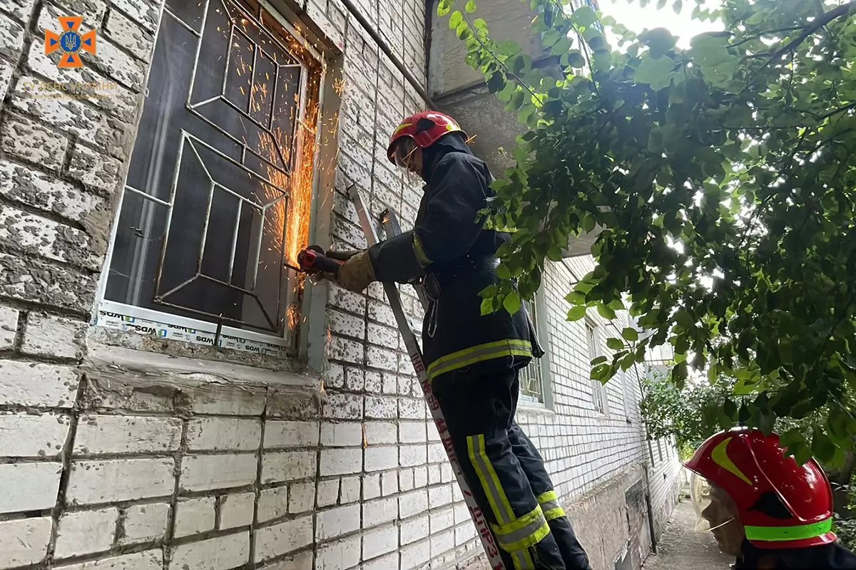 В Покрові 2-річний хлопчик зачинився в квартирі