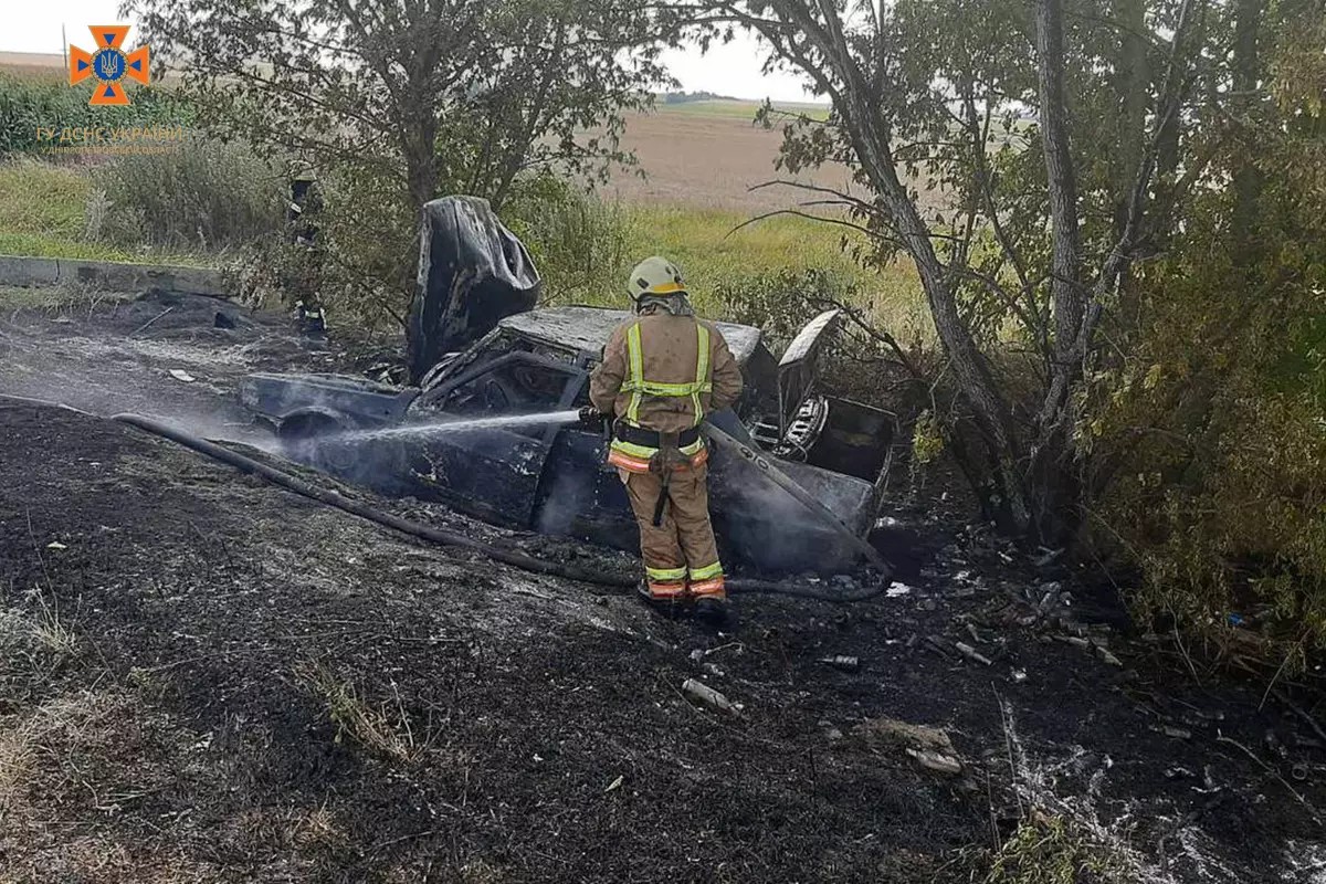 До гасіння пожежі залучено 5 чоловік