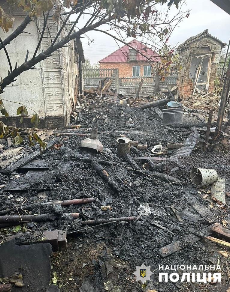 З ранку до ночі ворог обстрілював Нікополь та район дронами та артилерією 