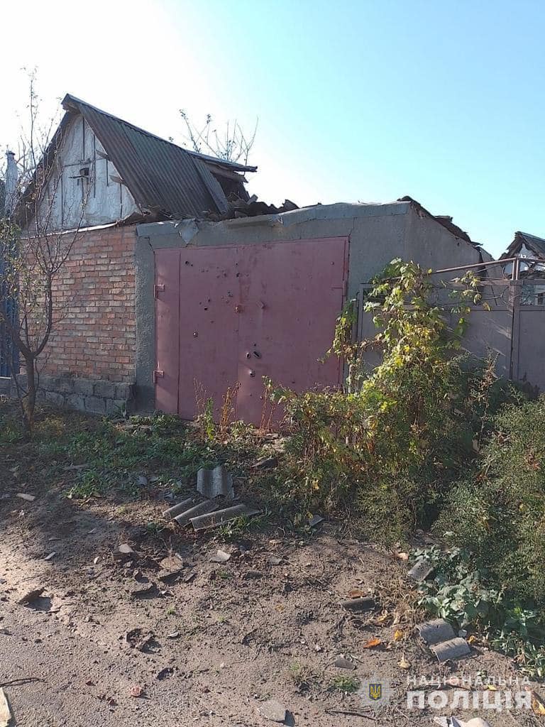 10 листопада ворожі війська вдень обстрілювали Нікопольський район