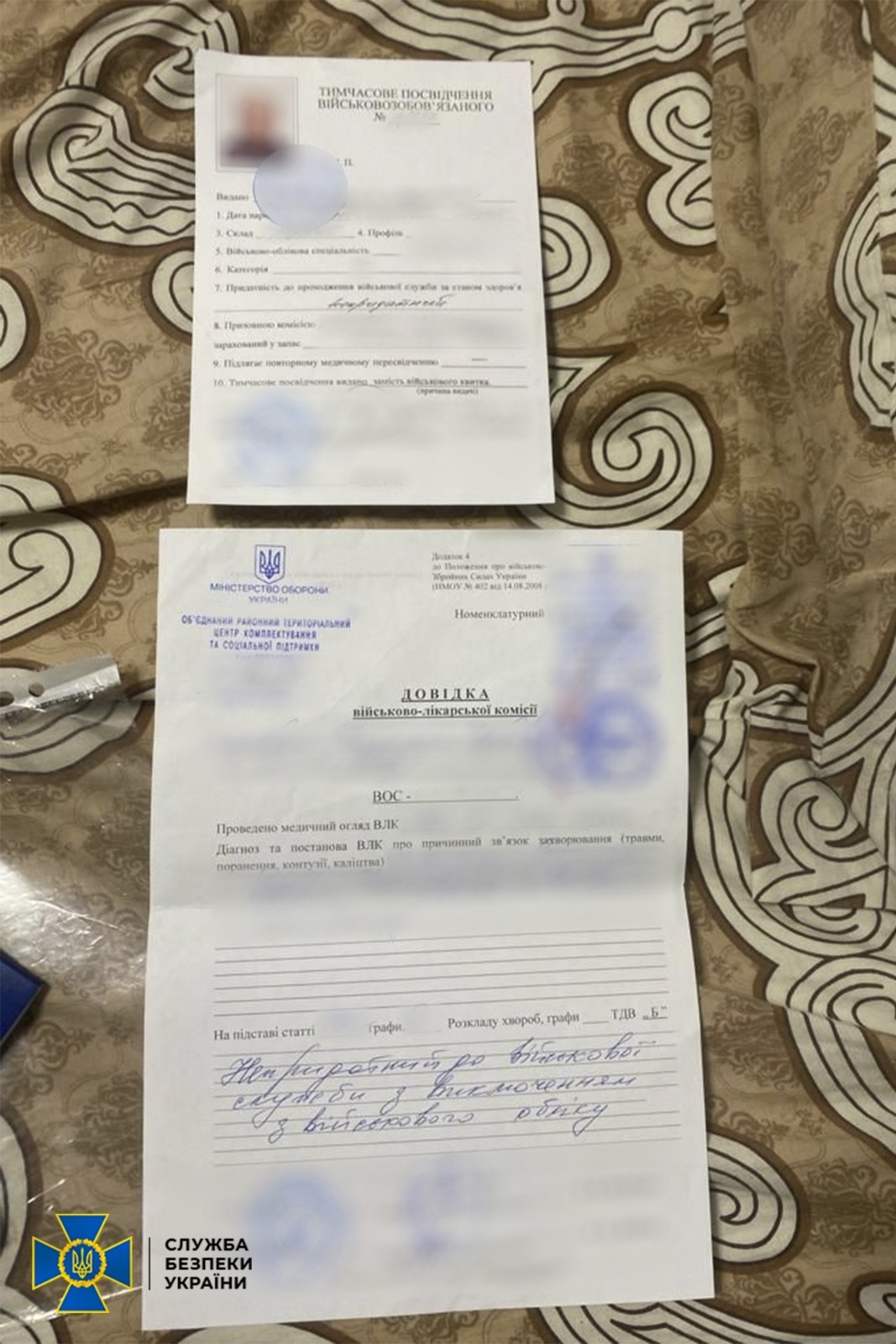 На Дніпропетровщині шахраї продавали фальшиві документи ухилянтам